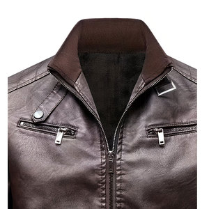 Design Your Own <b>Leather</b> Fashion <b>Jackets</b> High Quality <b>Men</b> <b>Leather</b> <b>Jacket</b> in Best Price Long Sleeve <b>Leather</b> <b>Jacket</b> - Product Image 6