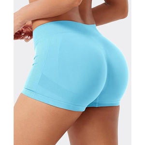 Compression Scrunch Butt <b>Shorts</b> Women's High Waist Yoga <b>Shorts</b> Muscle Support Workout Recovery Gym Wear - Product Image 3