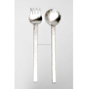 Servidor de Ensaladas de Acero Inoxidable de Primera Calidad Diseñado para Hogares Modernos que Buscan Utensilios de Cocina Duraderos y Funcionales - Product Image 1