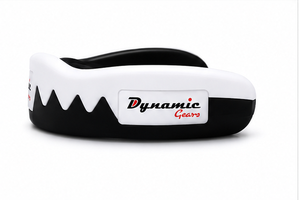 อุปกรณ์ป้องกันฟันแบบปรับได้ Dynamic Gear EVA Eco-Friendly สีดำขาว สำหรับชกมวย น้ำหนักเบา เหมาะสำหรับผู้ใหญ่ทุกเพศ แบบมาตรฐาน - Product Image 6