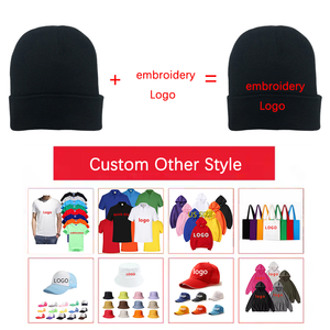 Custom Logo Embroidered Print Knitted <b>Winter</b> Beanies with Character Design Vintage Style Custom Color for <b>Men</b> - Product Image 6