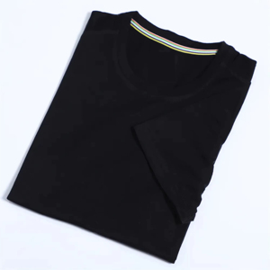 Camiseta Casual Personalizada para Hombre, 100% Algodón, Color Sólido, Tejido de Punto, Secado Rápido, Transpirable - Product Image 1