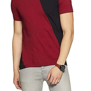 T-shirt streetwear col rond en coton 100% personnalisé avec logo, qualité supérieure, pour vente en ligne à bas prix - Product Image 5