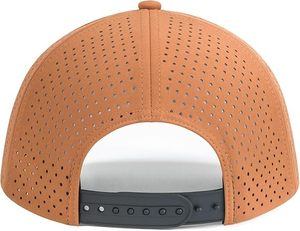 Wholesale Sporty 7-Panel Suede <b>Mesh</b> Trucker Hat Blank 100% Cotton Plain Caps with Hand Embroidery for Sublimation Printing - Product Image 3