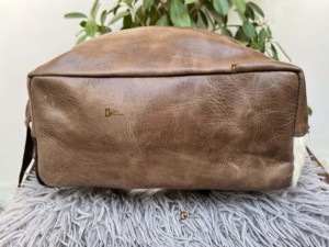 Premium Quality Hair-on-Hide <b>Leather</b> <b>Backpack</b> <b>Real</b> Cowhide Fur Fashion Rucksack Custom Factory LHBP-0299 - Product Image 4