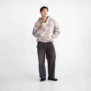 Breathable Camo Print Drop Shoulder Hoodies <b>for</b> <b>Men</b> Women Autumn Casual Short Lined Anti-Shrink Anti-Wrinkle Knitted Front - Product Image 3