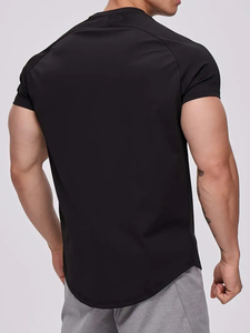 T-shirt unisexe ample et décontracté en coton respirant, style streetwear urbain, tendance été - Product Image 1