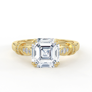 แหวนหมั้นเพชรทรงรี 3.08 กะรัต เพชรเลี้ยงในห้องปฏิบัติการ ทองคำแท้ 14K 18K ประดับแบบ Bezel Set ดีไซน์เรียบหรู แหวนแต่งงานสำหรับผู้หญิง - Product Image 1