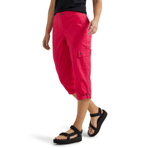 Pantalones Capri Cargo para Mujer con Logotipo Personalizado, Moda Urbana, Pantalones Cortos con Múltiples Bolsillos, Pantalones Cargo de Tres Cuartos para Mujer - Product Image 3