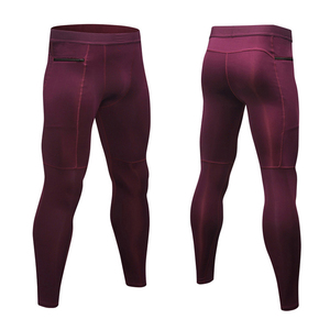 Customized Men Gym Leggings Running <b>Tights</b> Quick Dry Elastic Training Fitness Leggings Comfortable New Arrival Men Gym Leggings - Product Image 5