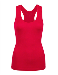 New Brand Clothing Summer <b>Women's</b> Breathable Eco-Friendly 100% Cotton <b>Mesh</b> Stringer Tank <b>Top</b> for Bodybuilding & Fitness - Product Image 5