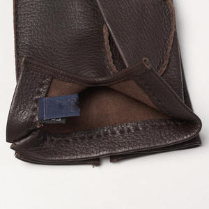 ถุงมือหนังเย็บลายหนังกวางแบบไม่บุซับใน - Product Image 5