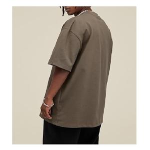 T-shirt homme col rond uni, nouvelle collection, prix de gros, 100% coton, pas cher, décontracté, couleur unie, fabriqué au Bangladesh. - Product Image 2