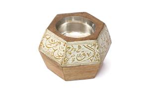 Factory Direct Wholesale Minimalism Incense Holder Cylindrical Wooden Incense Burner Bakhoor Arabic All-Season Ramadan Eid Decor - Product Image 4