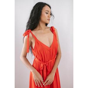 Mono largo bohemio amarillo lima para mujer, sin mangas, de pierna ancha, estilo fluido, ideal para la playa en verano - Product Image 3