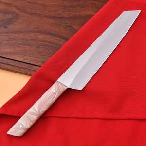 มีดพกคุณภาพสูง ทำจากเหล็กดามัสกัส งานแฮนด์เมด ด้ามไม้ ด้ามเรซิ่น ขนาด 15 นิ้ว - Product Image 6