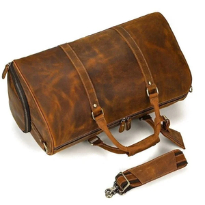 Sacs en cuir faits main sur mesure pour hommes et sacs de voyage et de sport en cuir en gros, sacs de voyage en cuir sur mesure - Product Image 4