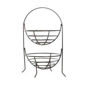 Oval <b>Stackable</b> Design Modern Metal Wire Eco-Friendly Storage <b>Baskets</b> for Kitchen Storage Multi-Purpose Use with Customized Shape - Product Image 5