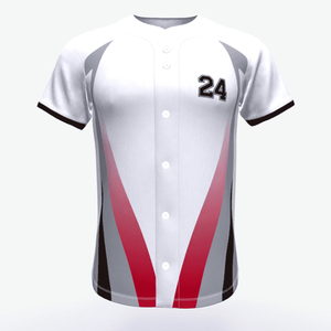 เสื้อเบสบอลชายแบบอเมริกัน 30 ทีม ขายส่ง ปักลายอย่างดี ขายดี เสื้อเบสบอลจากผู้ผลิต - Product Image 1