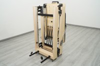 Nouveau design certifié CE, équipement de fitness léger et pliable pour la maison, Reformer de Pilates pliable en bois d'érable pour le dropshipping