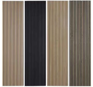 Panneaux muraux modernes en MDF et bois massif avec isolation acoustique 100% fibre de polyester, écologiques pour les chambres, les hôtels et les espaces commerciaux - Product Image 4