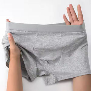 Sous-vêtements pour hommes sur mesure, boxers 100% antibactériens, respirants, sans couture, taille mi-haute, tailles personnalisées, logo personnalisé ODM - Product Image 3