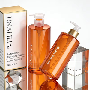 Envase Personalizado para Cuidado de la Piel, Gel de Ducha, Champú, Loción, Acondicionador, Botella de Plástico PET de 570 ml con Bomba Dosificadora, Venta al Por Mayor - Product Image 6