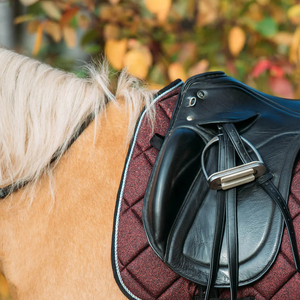 Customized 2026 <b>Square</b> Quilted Comfort English Saddle Pad All Purpose Jumping Premium Quality Horse Saddle Pad - Product Image 6