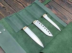 Sac de Chef en Cuir Véritable Robuste et Durable, Anti-Odeur, pour Couteaux, Rangement de Cuisine, Étui de Voyage pour Chefs LSKR-0105 - Product Image 6