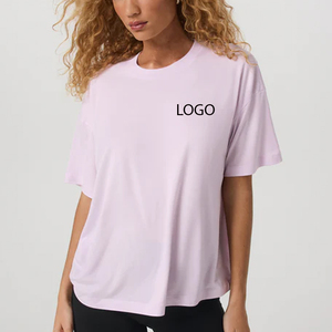 T-shirt pour femme, design décontracté, léger, coupe ajustée, pour la collection été, tissu respirant / Service OEM - Product Image 1