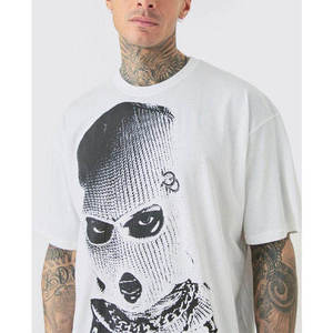 Camiseta personalizada para hombre, de alta calidad, 100% algodón, antiarrugas, con textura de anillo. - Product Image 3