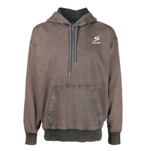 Sweat à capuche d'hiver délavé à l'acide de haute qualité, en mélange de coton durable, avec poche avant premium, écologique et respirant, pour le style de vie masculin - Product Image 1