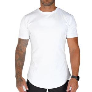 Camiseta informal de algodón para gimnasio para hombre, Camiseta estampada de manga corta para Fitness, camiseta de entrenamiento para culturismo, ropa deportiva de verano - Product Image 2