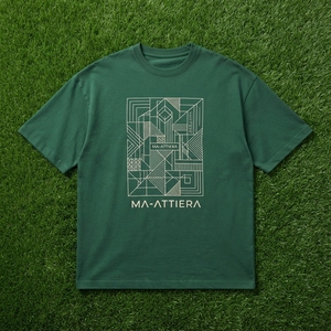 Camiseta Gráfica Verde para Hombre, Cuello Redondo, Manga Corta, Estilo Casual Urbano, Algodón, Moda - Product Image 5