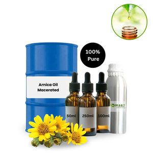 Huile d'Arnica 100% Pure Pressée à Froid Macérée 50ml Huile Végétale Soin de la Peau Anti-Âge Certifiée ISO22716 Prix de Gros en Vrac - Product Image 1