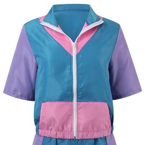 Conjunto Cortavientos de Nailon para Mujer, Sudadera con Media Cremallera, Chaqueta Deportiva Corta, Pantalones Cortos por Encima de la Rodilla, Ropa de Invierno 2026 - Product Image 6