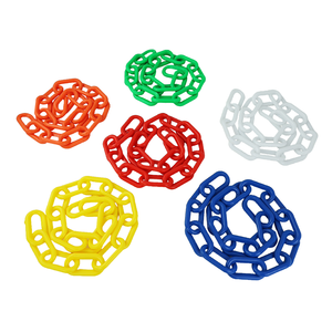 Producto de Taiwán Diámetro 10mm/12mm Fácil instalación Cadenas de plástico de eslabones cortos para valla de seguridad de piscina - Product Image 4