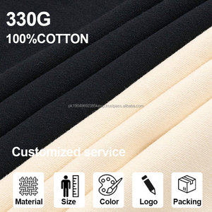 Sudaderas con capucha de gran tamaño de algodón en blanco liso de alta calidad Unisex Heavyweight Terry Drop Shoulder Sudaderas con capucha y sudaderas personalizadas para hombres - Product Image 5