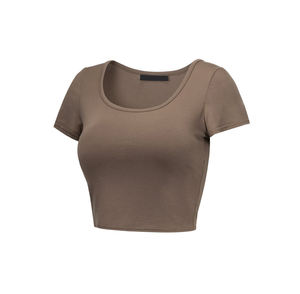 Top Corto para Mujer, Elegante y Moderno, Transpirable, Cómodo, de Primera Calidad, Fácil de Lavar, con Logotipo/Colores Personalizados - Product Image 6