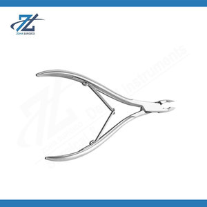 Professional Pink Stainless Steel Full Jaw Cuticle Nipper Extreme Sharp Waterproof Manicure <b>Nail</b> Care Trimmer <b>Tool</b> Made Pakistan - Product Image 6