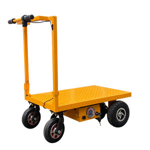 Fabriek Hot Selling Oem Elektrisch Transport Flatbed Platform Cargo Trolley <span class=keywords><strong>Outdoor</strong></span> Elektrische Hand Trolley Voor Logistiek Transport - Product Image 5