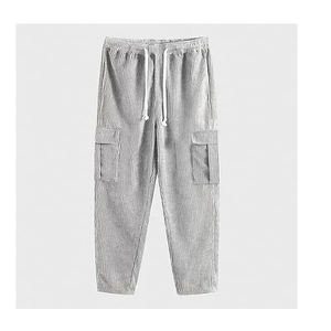 Conjunto Deportivo Casual para Hombre, Cuello Alto, Manga Larga, Fibra de Bambú, Bloques de Color con Pedrería, para Adultos, Venta al Por Mayor - Product Image 6