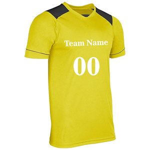 เสื้อฟุตบอลทีมพิมพ์ลายโลโก้แบบกำหนดเอง กางเกงขาสั้น โพลีเอสเตอร์ 100% แห้งเร็ว ระบายอากาศได้ดี รุ่นใหม่ล่าสุด สำหรับทุกเพศ - Product Image 1