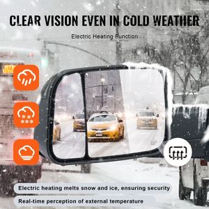 Specchietti Retrovisori Riscaldati Elettricamente con Luci di Segnalazione e Luci Pozzanghera, Controllo Manuale, per Dodge Ram 1500 2002-2008 2500 3500 - Product Image 5