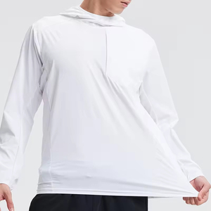 2026 Latest Fashion Waterproof <b>Pullover</b> Hooded <b>Jacket</b> Breathable Sports Outerwear for Running Canvas Fabric Coated <b>Jackets</b> <b>Mens</b> - Product Image 2