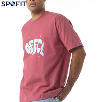 T-shirt formel en coton peigné 100 % personnalisé avec impression 3D en relief, sérigraphie et logo de designer pour homme