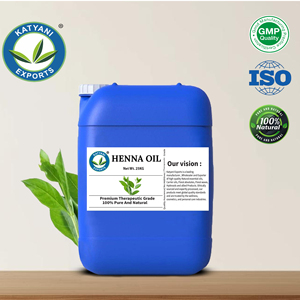 Suministro al por mayor B2B de aceite portador de henna pura 100% natural de Lawsonia Inermis, método de infusión de aceite de hoja - Para aplicaciones de aromaterapia - Product Image 3