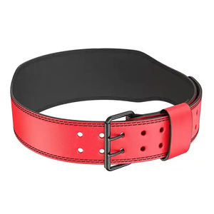 Professional Custom logo <b>Gym</b> Fitness Equipment Genuine Leather Training Weightlifting <b>Gym</b> Waist Heavy Lifting Support Belt - Product Image 2