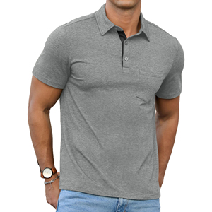 Chemises à col de haute qualité en coton, broderie personnalisée, polo de luxe imprimé, streetwear, mode décontractée, polos pour hommes - Product Image 4