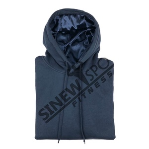 Sudadera con capucha personalizada de alta calidad para hombre, ropa deportiva para exteriores, impresión personalizada esencial bordada, fabricante directo - Product Image 1